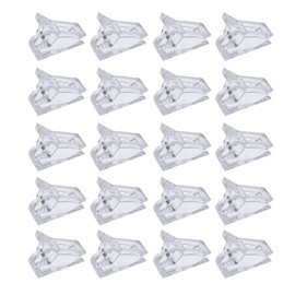 20pcs/set Nail Tips Clip Nail Art Tools DIY Finger Extension Clamp Clips