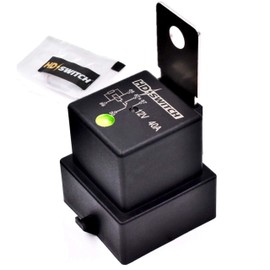 HD Switch Waterproof Relay w/LED Indicator Replaces Hella 4RD-960388-31 4RD-960 388-22 4RD-960 388-06 4RD96038831 4RD96038822 4RD96038806 12VDC