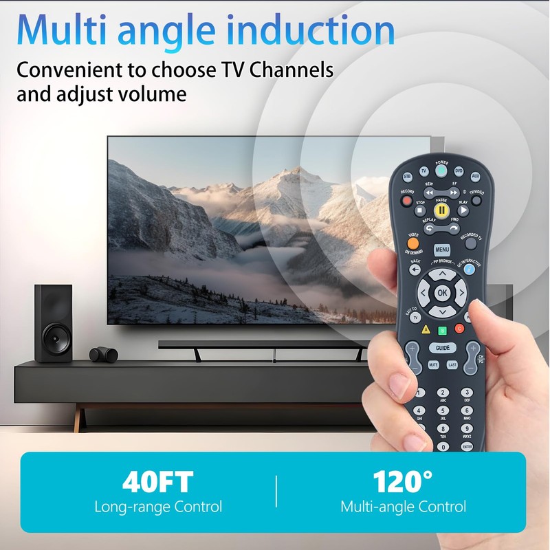 MXv4 Replacement for At&t U-Verse Remote S10-S1 S10-S2 S10-S3 S10-S4