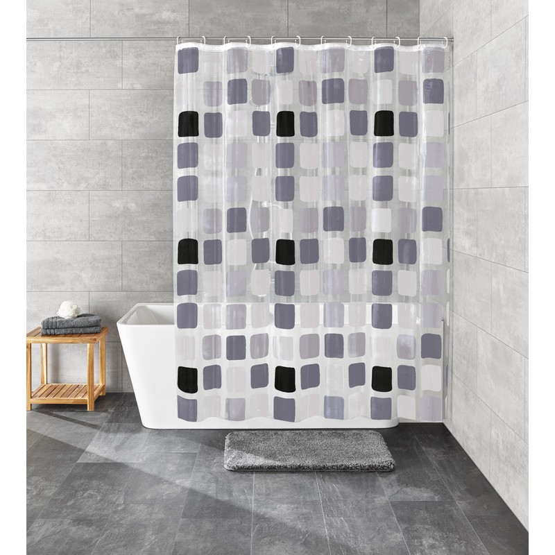 Kleine Wolke 180 x 200 cm Sonny Shower Curtain, Charcoal