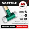 40 mm Wood Handle Nylon Installation Hammer