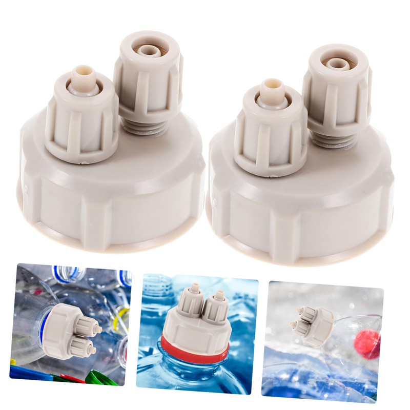 ABOOFAN 2Pcs DIY Cap for Aquarium Bottle Easy to Use
