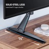 PERLESMITH Universal Table Top TV Stand for 22-65 Inch Flat