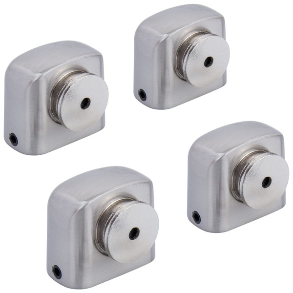 Apecs Magnetic Door Stopper Door Holder with Spring-Loaded Buffer for