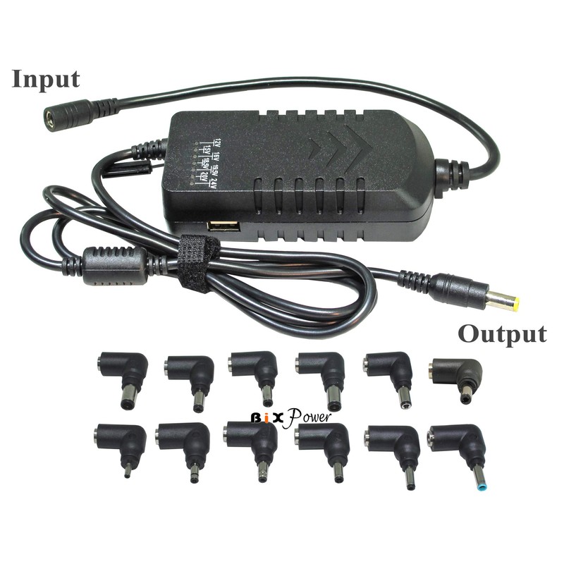 BiXPower 12V or 24V Input (Range 10V ~ 30V) to