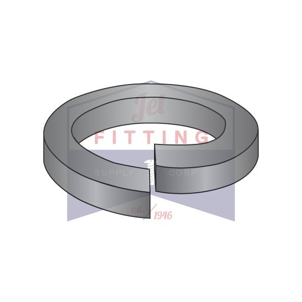 MS51848-27 / #6 Mil-Spec High Collar Split Lock Washers/Steel/Black Phos