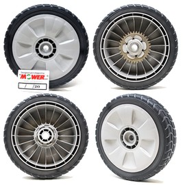 Honda HRR Wheel Kit (2 Front 44710-VL0-L02ZB, 2 Back 42710-VE2-M02ZE)