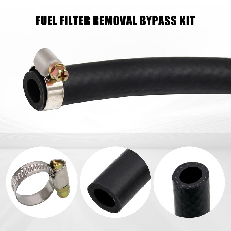 Sporacingrts Fuel Filter Removal Bypass Kit Compatible with Easy Maintenance