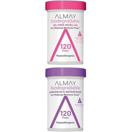 Almay Pads Desmaquillantes 120pz - Micelar + Longwear (Bundle)