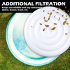 Tlswshsy 4.5 Ft Inflatable Hot Tub Cover- Energy Saving Lid
