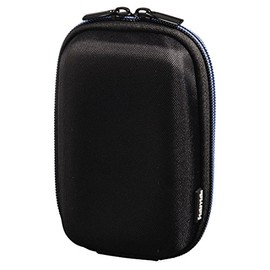 Hama - 80 M Camera Case, Hard Case with Zip, Black/Blue