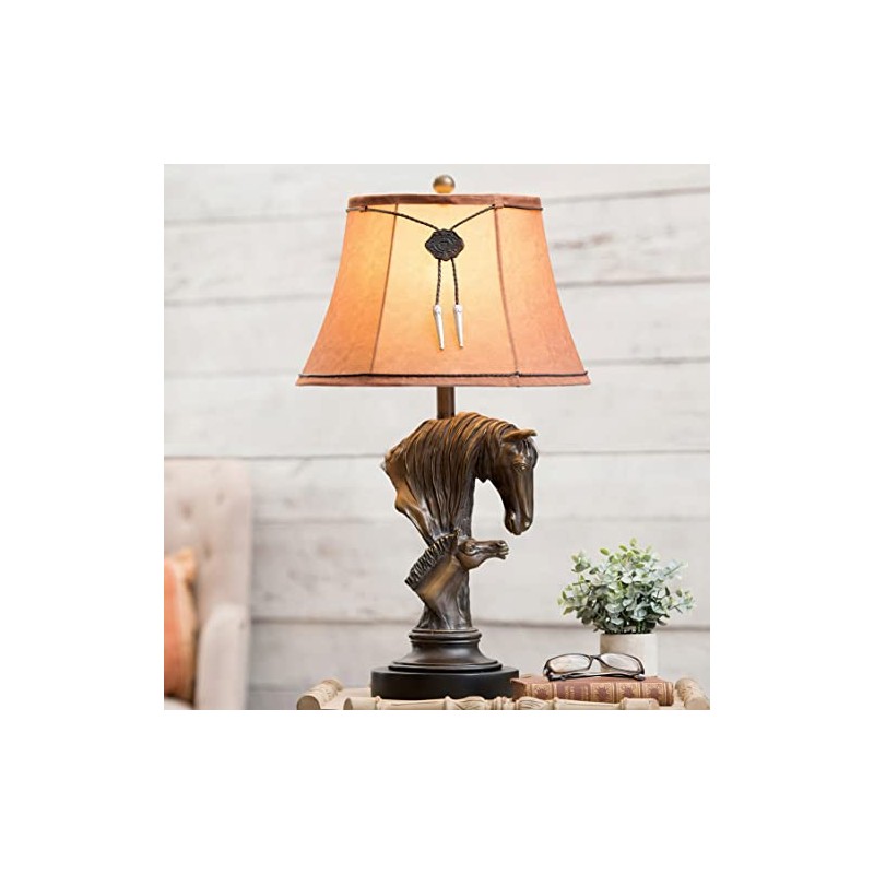 BLACK FOREST DECOR Horse & Colt Table Lamp