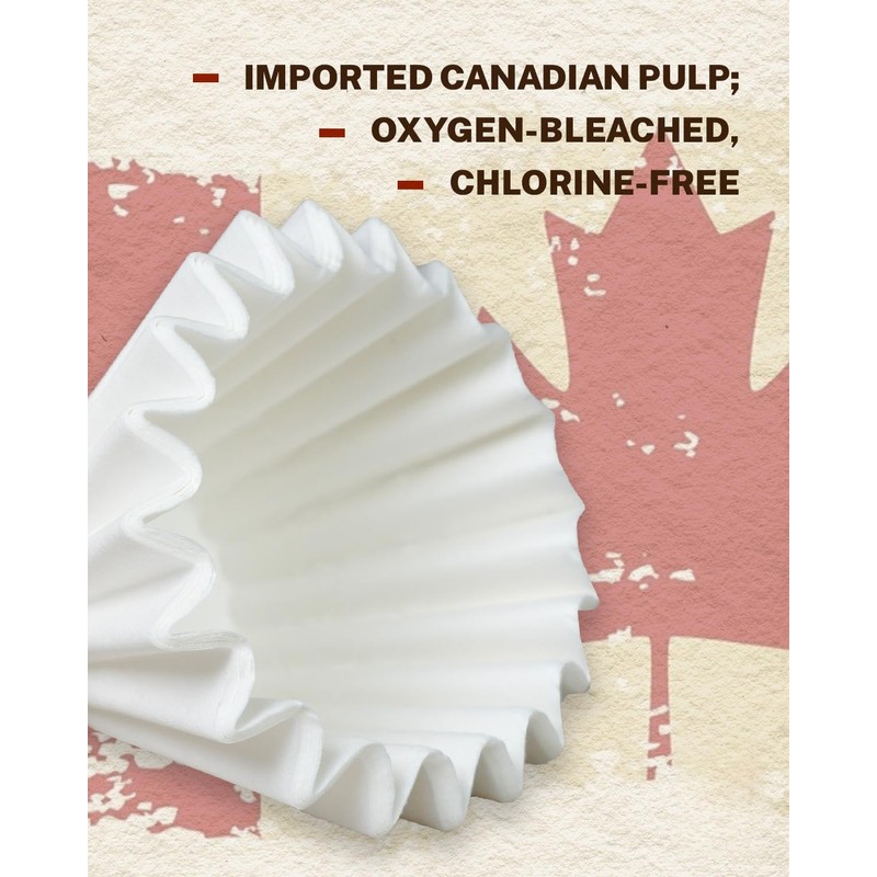 100Pcs Filter for Kalita Wave 185, 2-5 Cups,Disposable Coffee Filter