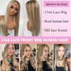 Valiilo Human Hair Wig Ombre Lace Front Wig Human Hair