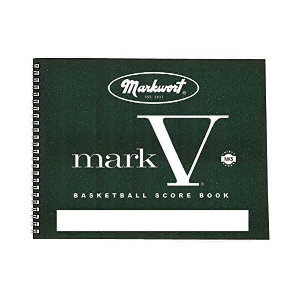 Markwort Mark V Basketball Scorebook 30 Games