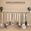 ReaNea Kitchen Cooking Utensils Set 26 Pieces, Stainless Steel Heavy