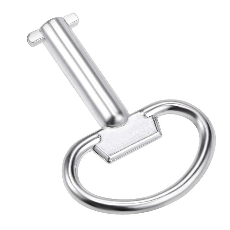 LKTFATD Electrical Cabinet Key 5.5mm Hole Zinc Alloy Water Meter