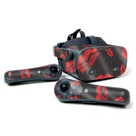 MightySkins Glossy Glitter Skin Compatible with Pico Neo 2 Eye - Kiss Me | Protective, Durable High-Gloss Glitter Finish | Easy to Apply, Remove, and Change Styles | Made in The USA