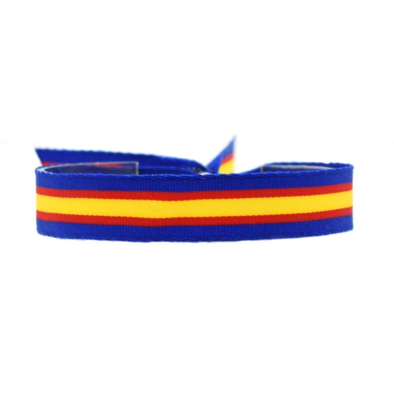 BDM Spain Flag Bull Fighting Bracelet for Men and Women
