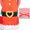 SHATCHI Christmas Apron Santa Costume 70x85cm – Holiday Kitchen Chef