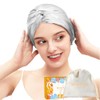Gorro Dormir 100 Seda Morera Mujeres Hombres Cabello Rizado Fino