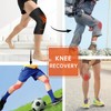 Extended Knees Ice Pack for Injuries Freeze Compression Sleeve Reusable