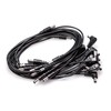 Voodoo Lab Pedal Power DC Cable 12-Pack (PPPK-12), Black