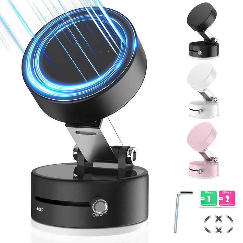 Magnetic Vacuum Phone holder ,foldable and portable design,strong magnet,suitable for