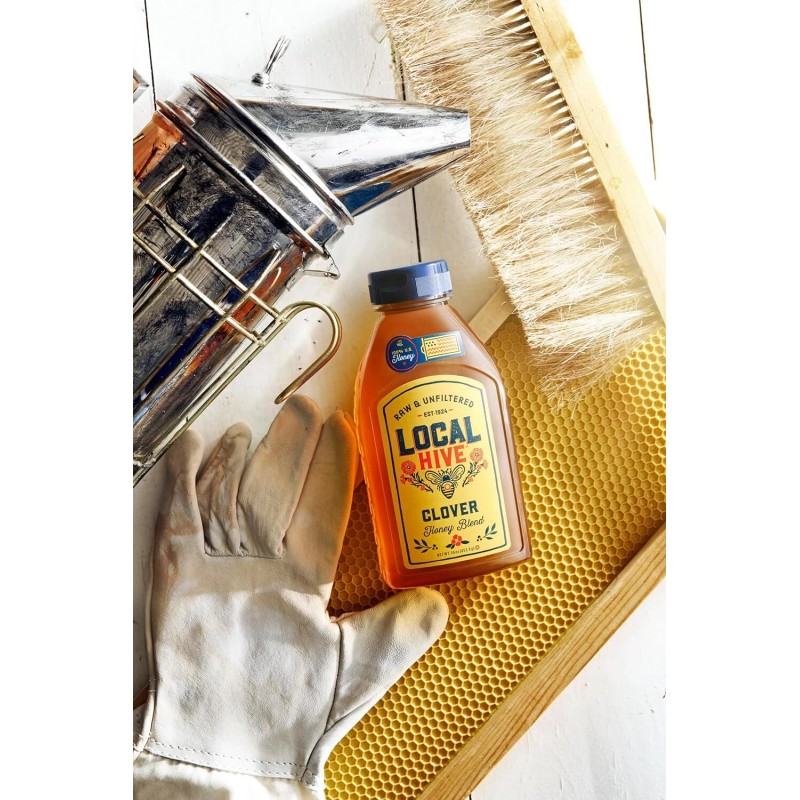 Local Hive Raw & Unfiltered Clover Local Hive Honey 16