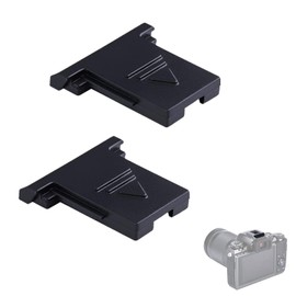 JJC 2pcs Hot Shoe Cover for Canon EOS R10 R3 R5 R5C R6 RP Ra R Kiss M M2 M50 M50 Mark II 90D 80D 77D 70D 2000D 4000D Kiss X10i X10 X9i X9 850D 250D 0D 1DX Mark II 1DX Mark III 5D Mark IV 5D Mark III