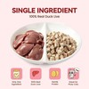 Freeze Dried Duck Liver Cat Dog Treats Single Ingredient Food