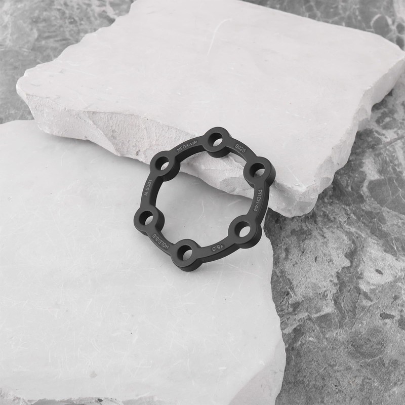 eMagTech 5mm Hub Brake Disc Spacer with Screws Aluminum Alloy