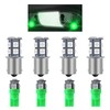GLOFE 8Pcs Green Interior Map Dome Light LED Bulbs Compatible