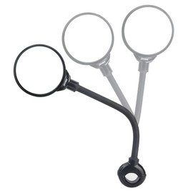 Bike Mirror Rotatable And Adjustable Wide Angle Rear View Shockproof Convex Mirror Universal For Bike Bicycle