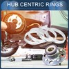 INFINAUTO Hub Centric Ring 54.1mm Inner to 56.1mm OD Car