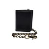 CAZORO RFID Blocking Men's Tri-fold Vintage Biker Vintage Buffalo Leather