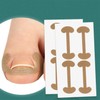 Toe protection patch, neat fixing tape, 4 toenail stickers One set 8ea