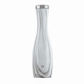 Snowfox Wine Carafe, Insulated Stainless Steel and Non, Slip Silicone base, Marble