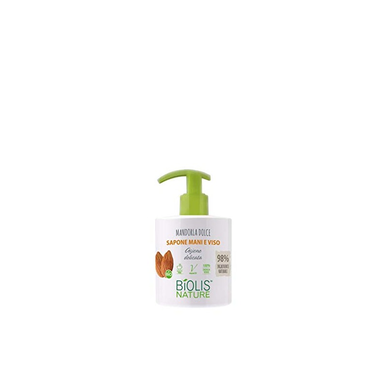 Biolis Nature Hand and Face Soap Gentle Almond 300ml