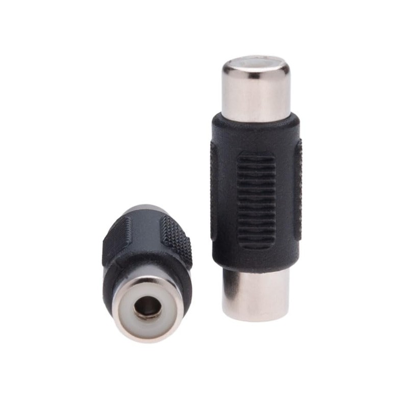 RCA Female to RCA Female Coupler, Pack of 2 -