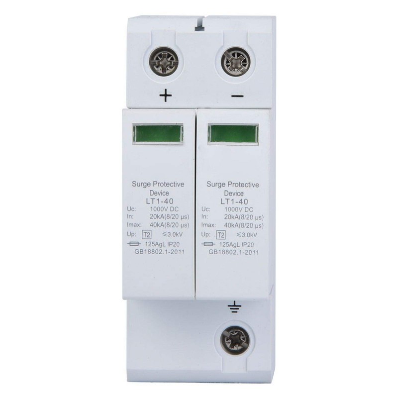 2P Surge Arrest,Surge Protective Device DC Photovoltaic Protector Low-Voltage Arrester