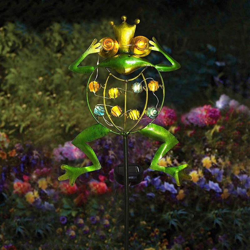 Outdoor Solor Landscape Light Ground Spike Lamp for Garden Courtyard