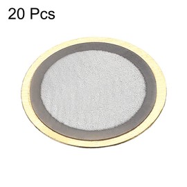sourcing map 20 Pcs Piezo Discs 10mm Acoustic Pickup Transducer Element Trigger Buzzer Drum Guitar