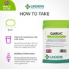 Lindens Garlic Odourless Capsules - 1000mg (700mcg Allicin) - 200