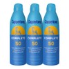 Coppertone Complete Sunscreen Spray SPF 50, Spray Sunscreen for Body,