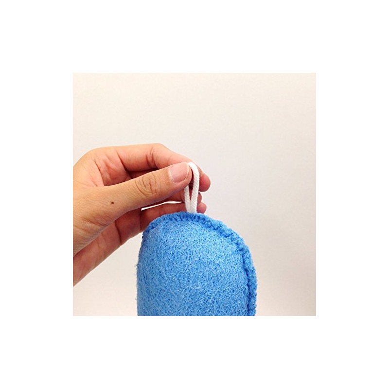 OHE Body Sponge, Blue, Approx. Height 5.7 x Width 3.7