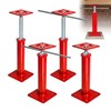 4 Pack House Floor Jacks for Leveling, 11.8-16 in Adjustable