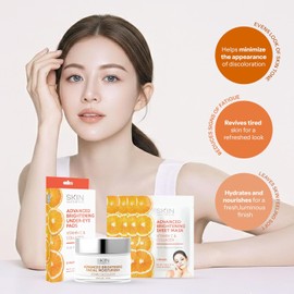 Skin Aesthetics Régimen De Vitamina C Y Colágeno: Antienvejecimiento, Potenciador Del Colágeno, Reafirmante: Belleza Limpia, Cuidado De La Piel Coreano Sin Crueldad Animal Para Todo Tipo De Pieles, Ju