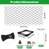 Gravel Ground Grid, 2" Thick Plastic Geo Grid Driveway Stabilizer