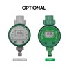 Lepmerk Digital Automatic Watering Timer Programmed Garden Irrigation Timer Battery